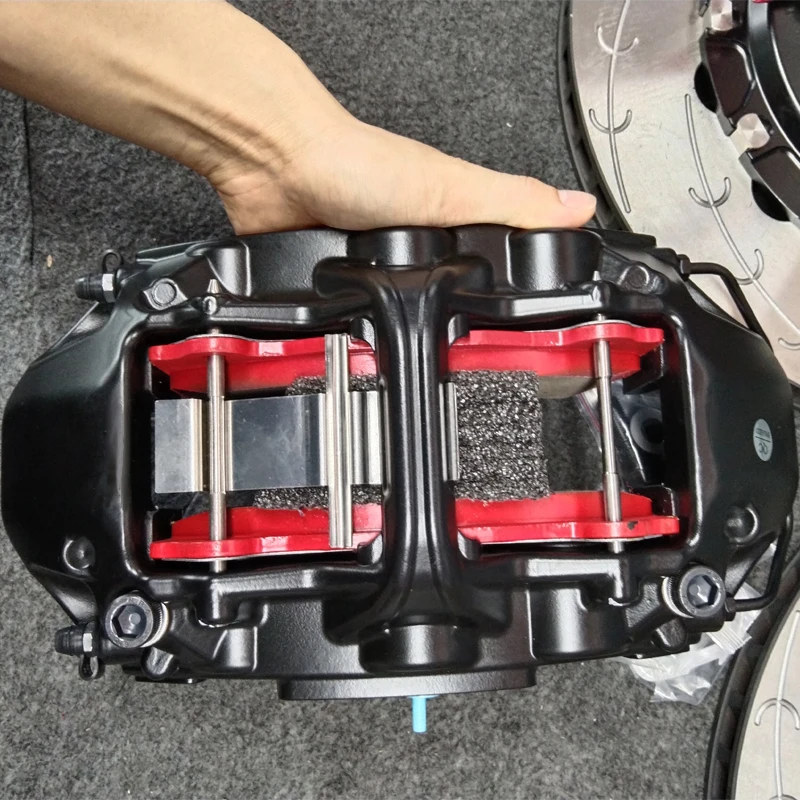 OEM стальной поршень GTS 6 тормозной комплект суппорта переднее колесо с роторами