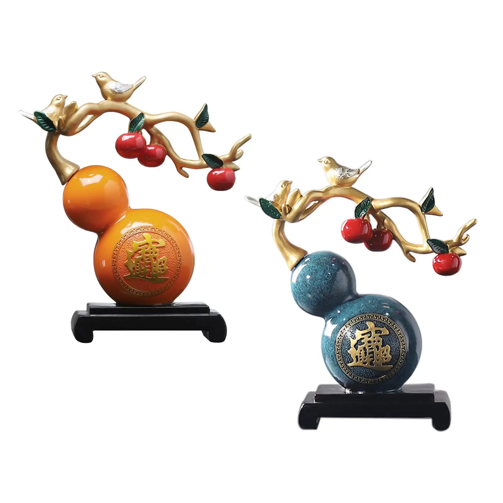 

Фэн-шуй Статуя тыквы ручной работы для украшения гостиной стола