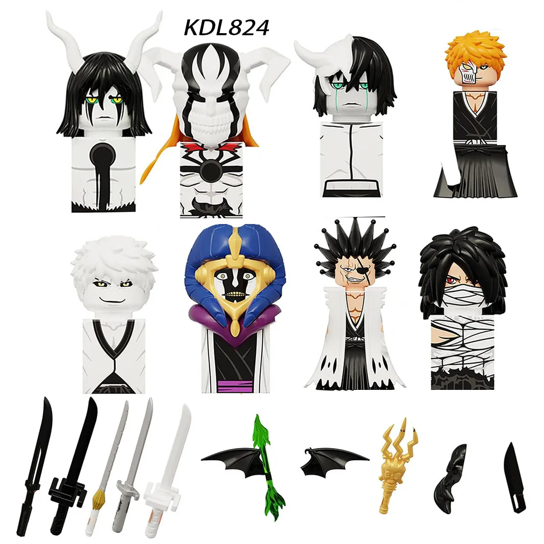 KDL824 Bleach Action Аниме Минифигурки Строительные блоки Куросаки Ичиго Ультимарио
