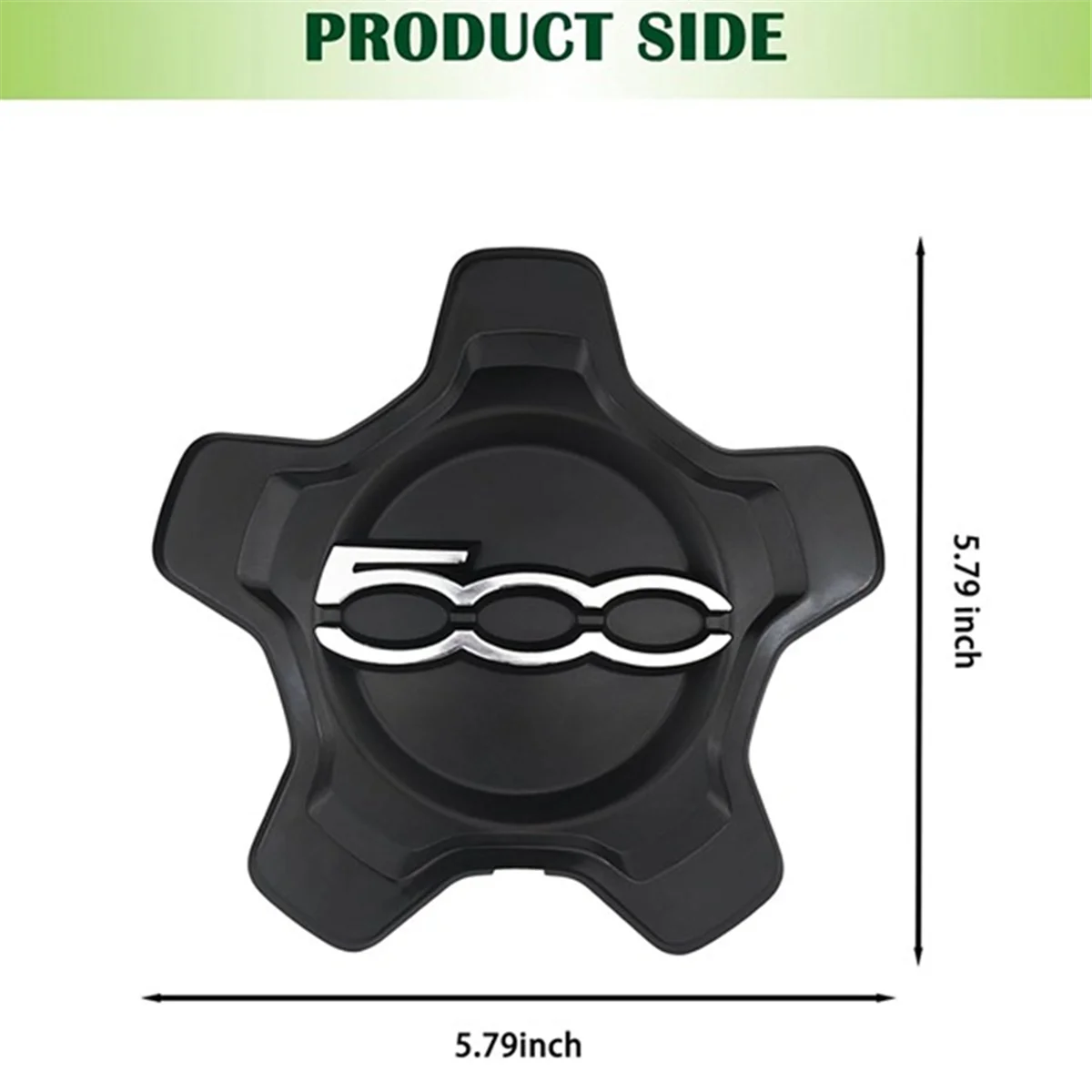 4 шт. крышка центрального колеса автомобиля для Fiat 500X 2016-2022 6AN68LXHAA пылезащитный