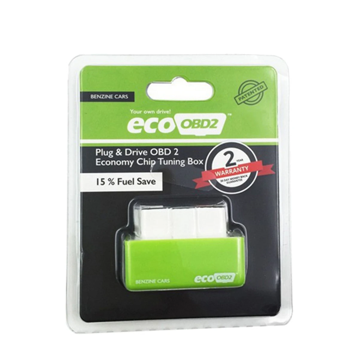 

Tuning Box Chip Up to 15% Fuel Saving OBD2 Chip Replacement Play and Plug Fuel Saver Chip Self-adjustment Function Fuel Saver