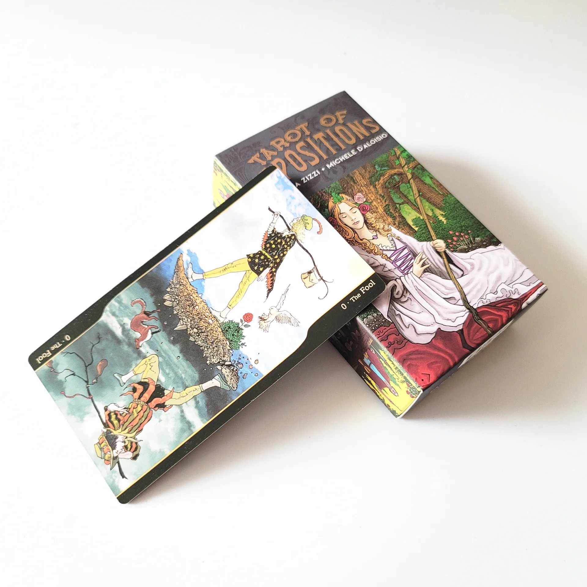 78 Cards Tarot Size12x7cm of Oppositions The Deck for Fate Divination Predict Emotion |