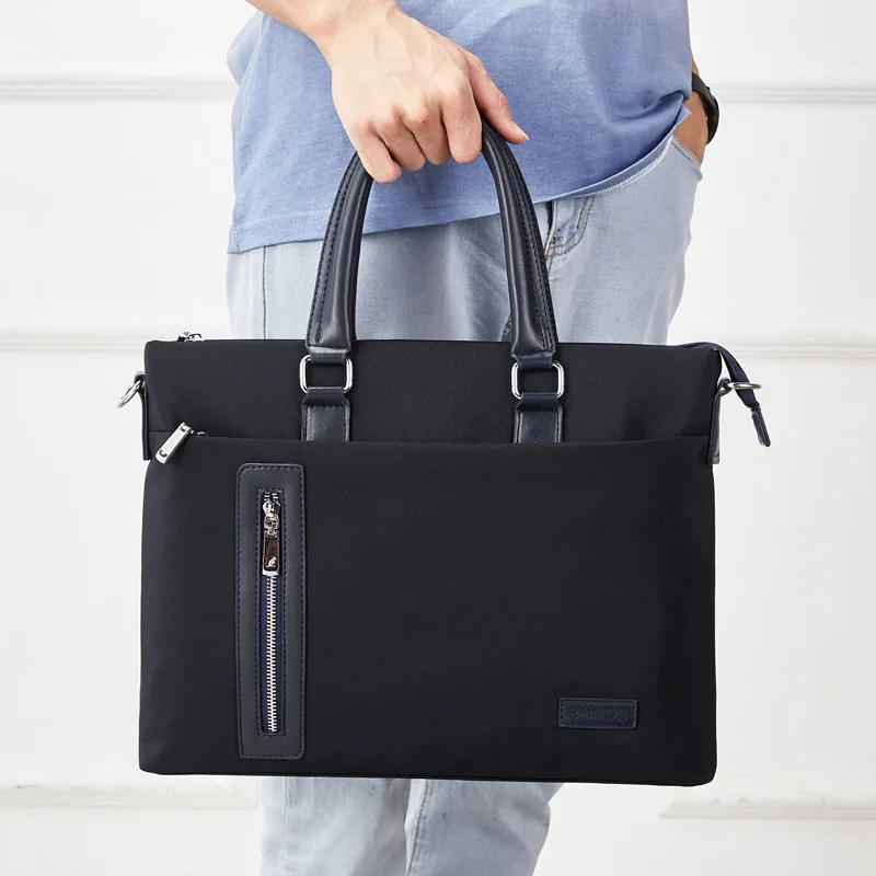 2020 Brand Business Men Briefcase High Quality Handbag Nylon Waterproof Lightweight Laptop Handbag Men Messenger Bag Package