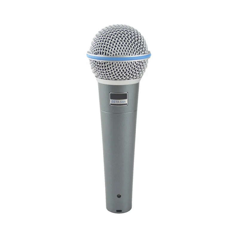 

High Quality BETA58A Professional Wired Microphone Super-Cardioid Dynamic Mic For Performance Karaoke Live singing Vocal Stage