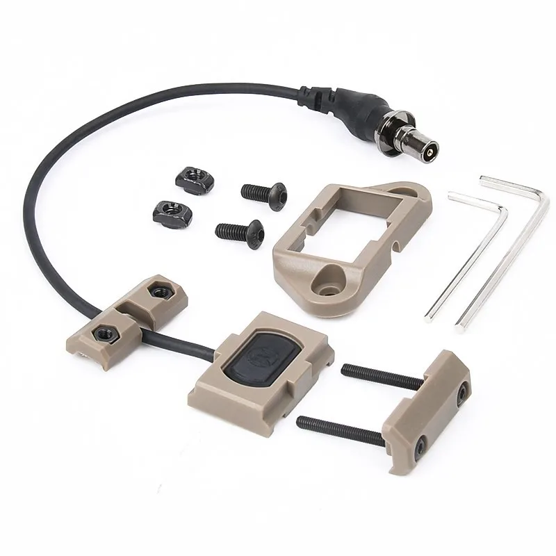 Тактический Мини-кнопочный лазерный кран SF 2 5 мм 3 штекер переключатель давления