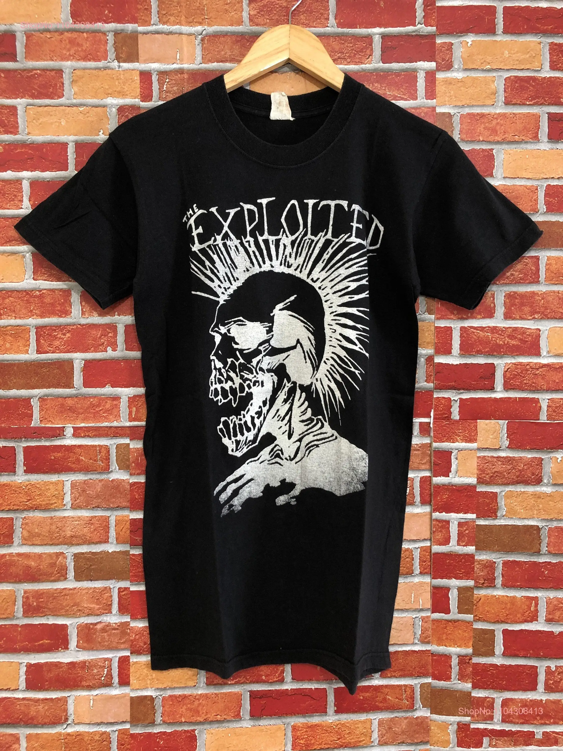 Винтажная футболка The Exploited с длинными или короткими рукавами