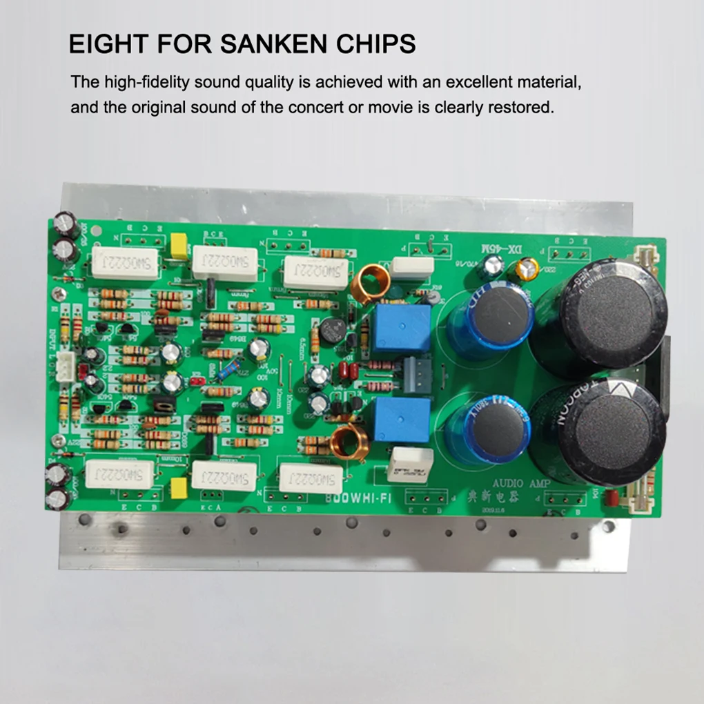 

Плата усилителя высокой мощности для SanKen 1494/3858, Hi-Fi, двухканальный стерео усилитель, моно усилитель 800 Вт, Плата усилителя для звука «сделай с...