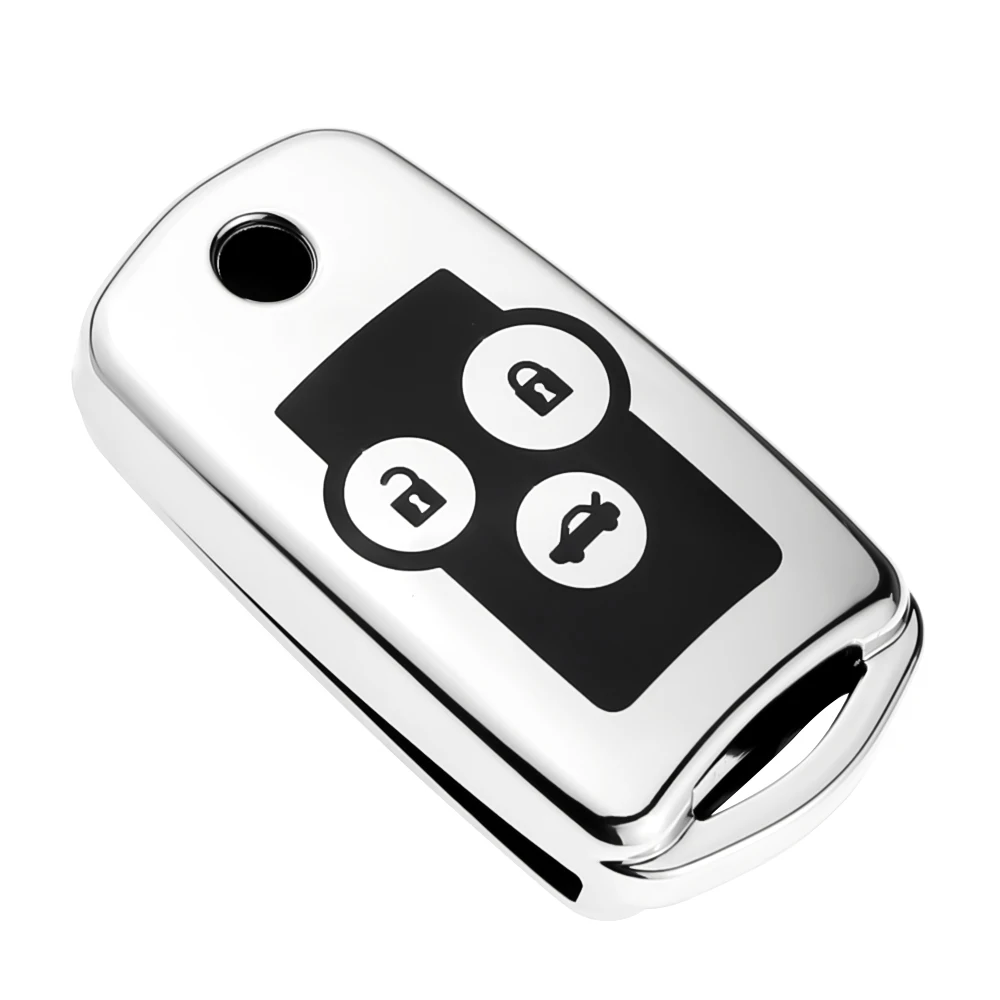 Чехол для автомобиля 3 дюйма для Honda CRV Кнопка чехол для ключа 2012 2013 HRV Jazz Accord Pilot Acura Spirior, чехол-держатель для ключей, аксессуары для брелка