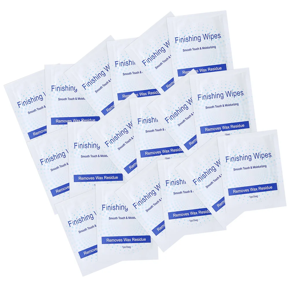 50 шт. воск для удаления волос масляный пакет очищающие салфетки женские