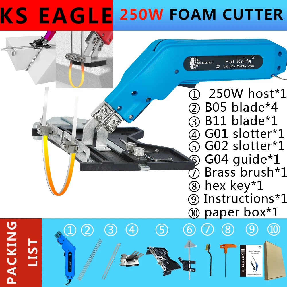 

Электрический пенорез KS EAGLE 250 Вт