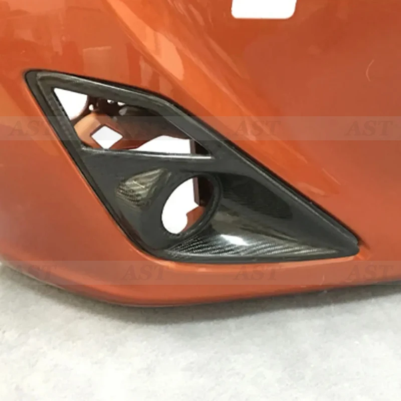 Противотуманная рамка из углеродного волокна для Toyota GT86 Subaru BRZ передний бампер