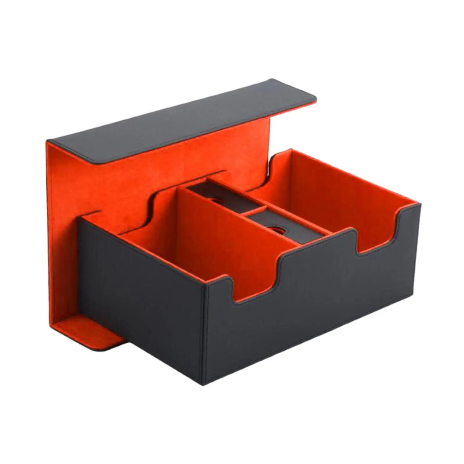 

Card Deck Box Organizer, Large Capacity Container Case, Sleeved Card Storage Box