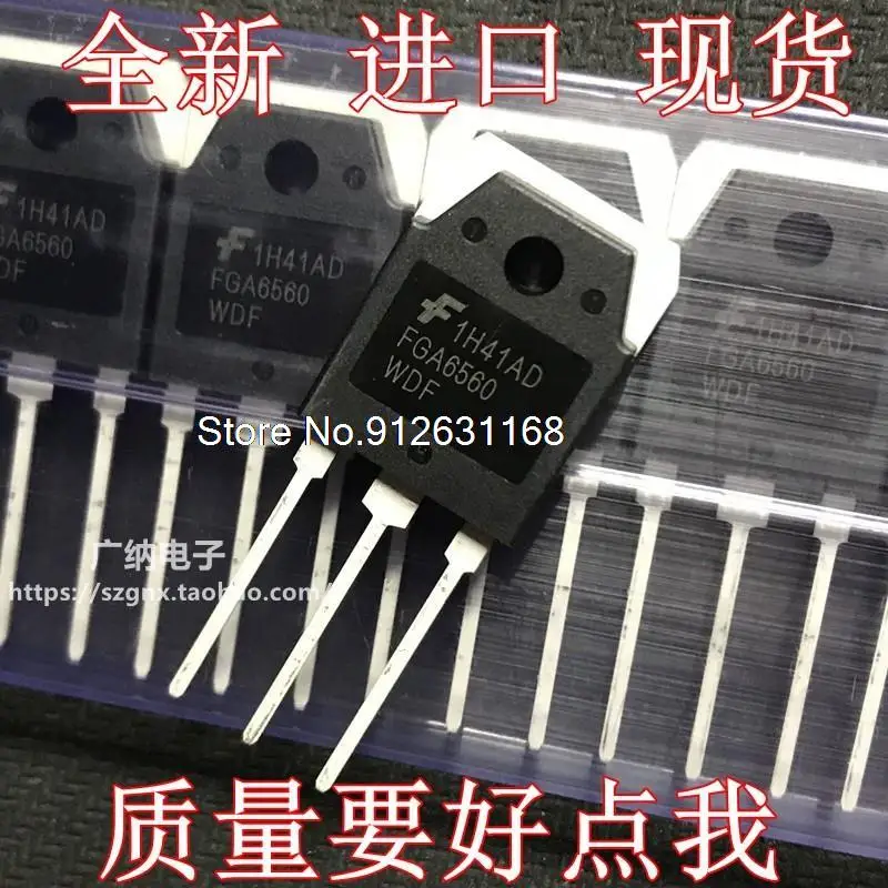 

5PCS/LOT FGA6560 WDF 650V 60A