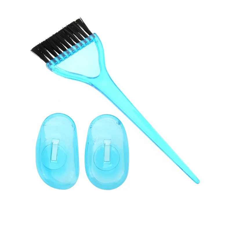 

Transparent Hair Dyeing Brush, Baking Oil, Two Sided Comb Brush, Inverted Film Care Brush, Hair Salon, Home Hair Salon, Hair Sty