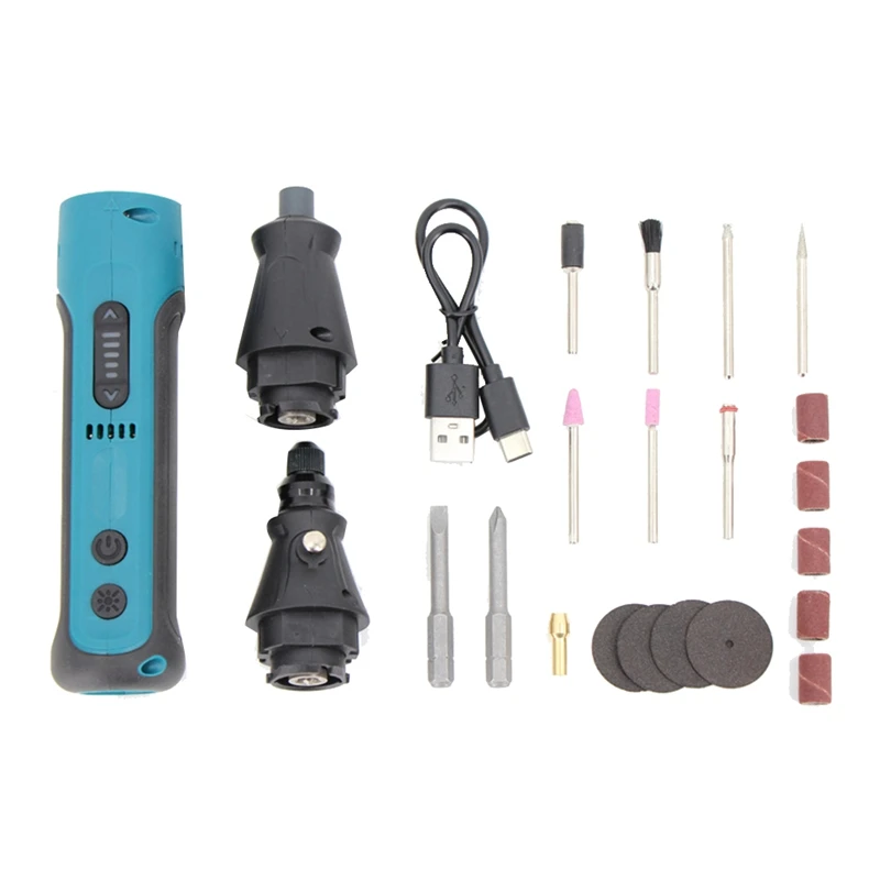 

1 SET Cordless Electric Screwdriver Kit Rechargeable Lithium Battery Mini Drill 4V Power Tools Set Household Maintenance Repair