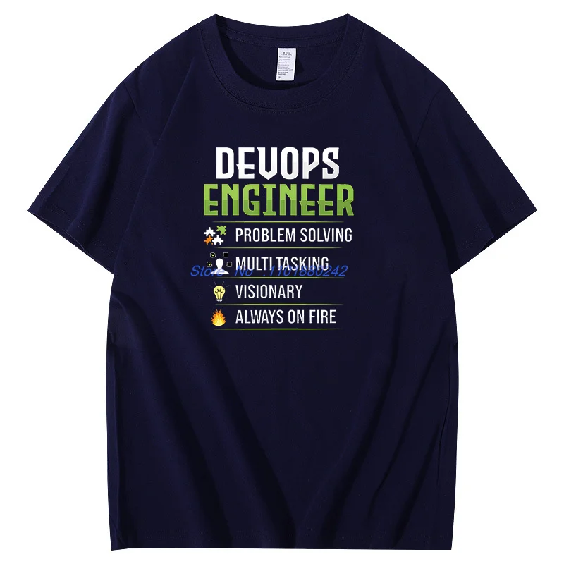 Футболка Devops Engineer хлопковая