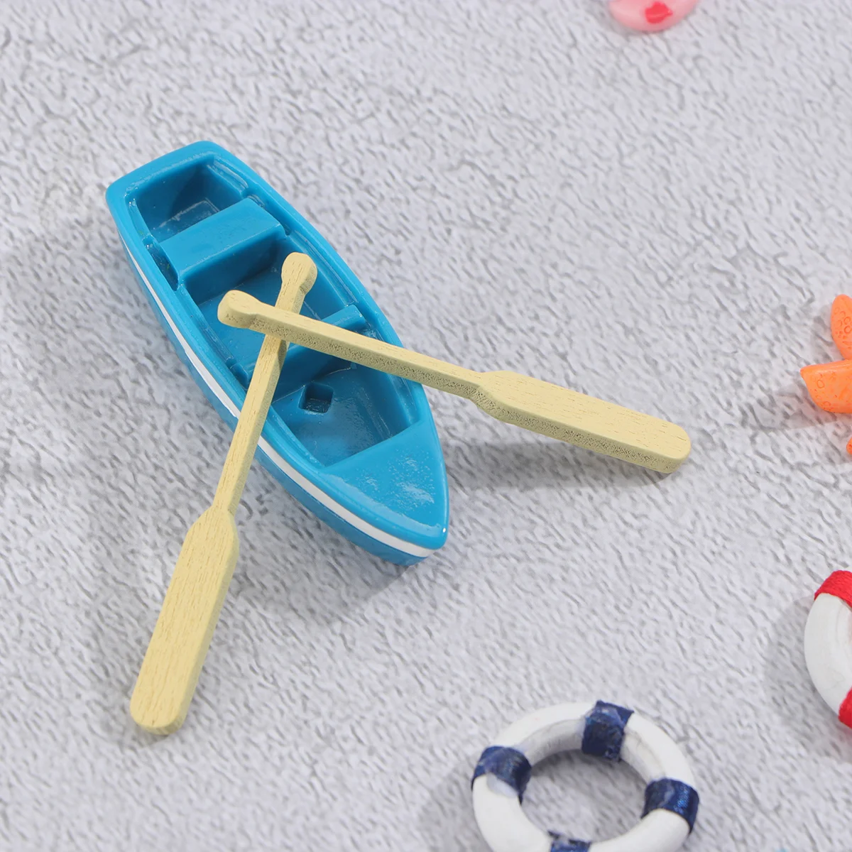 

Toy House Accessories Mini Beach Ornaments Kids Toys Suit Decorations Bamboo Child Sand &