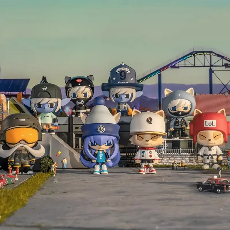 

Original League of Legends Yordles Anime Figure Model Blind Box Surprise Box Bag Action Model Game Periphery Toy Give Kids Gift