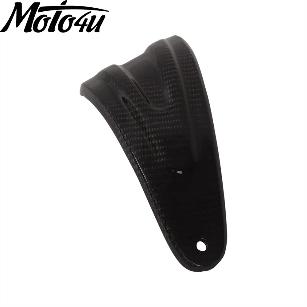 

Для Aprilia RSV4 TUONO V4 1100 2017 2018 2019, вешалка для выхлопной системы мотоцикла из углеродного волокна, детали кронштейна выхлопной системы Akrapovic