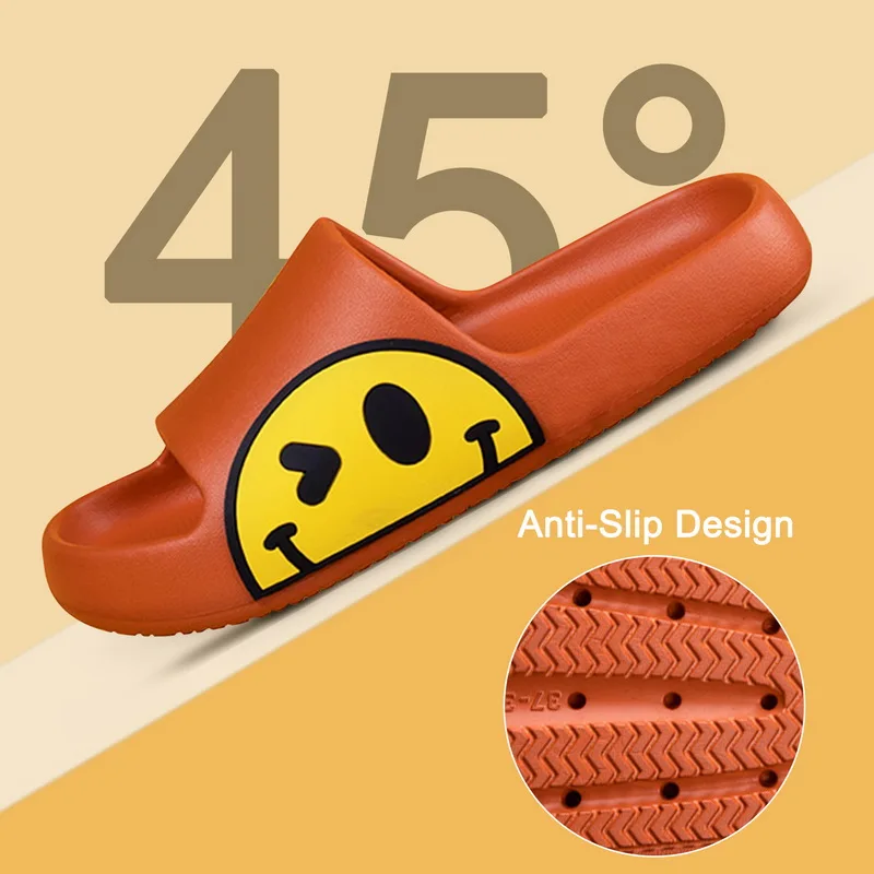 Home Slippers Men's Summer Bedroom Silent Couple Bathroom Bathing Non-slip Soft Bottom Ladies Sandals And Slippers