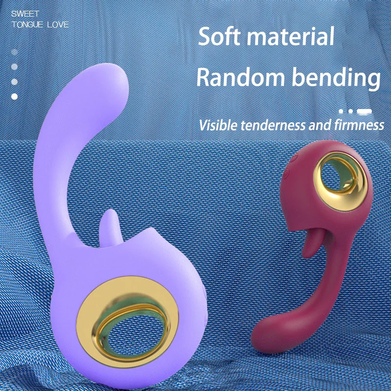 S521 вибратор для лизания клитора языка точки G вагинальный девушек мастурбации и
