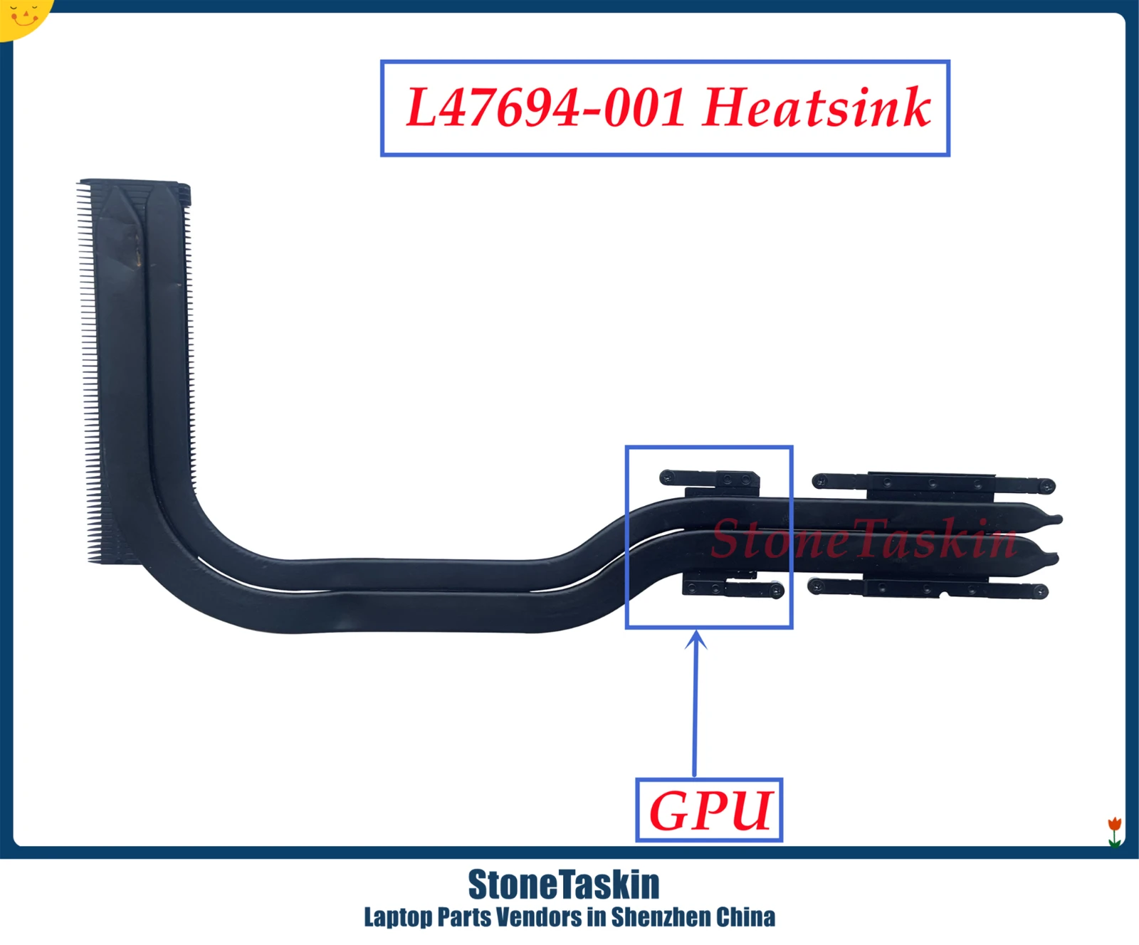 StoneTaskin ноутбук CPU вентилятор охлаждения для HP ProBook 450 440 G6 радиатор HSN-Q16C ZHAN 66 с
