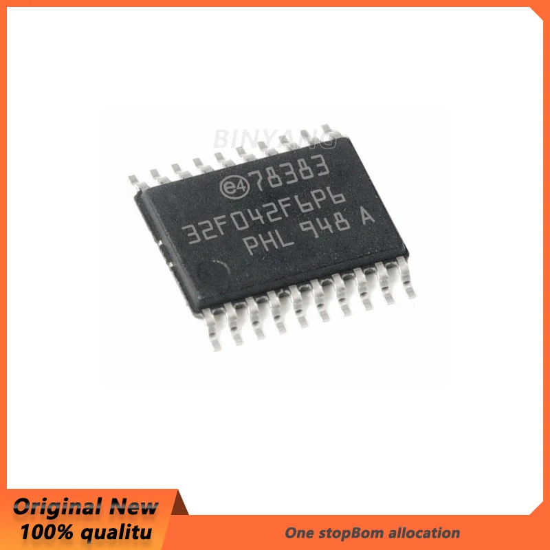 

1-10PCS Original NEW STM32F042F6P6 STM32F042 TSSOP-20 IC MCU Chip