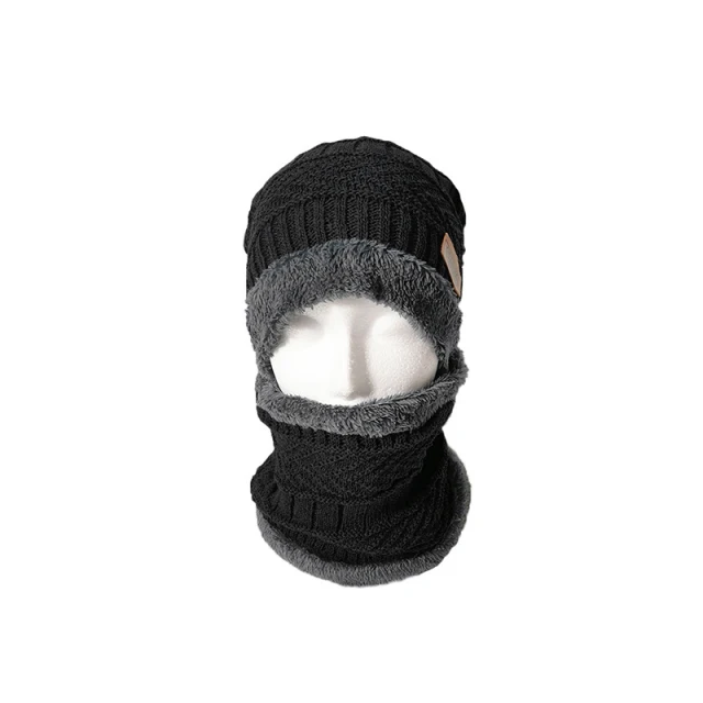

Wool Neck Warmer Man Buff Collar Set Outdoor Fashion Sports Scarf Pipe for Men Cotton Bufanda