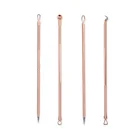 4 шт. удаление черных точек прыщей акне прыщей экстрактор вакуумной экструзии акне Стик против черных точек инструменты для очистки лица