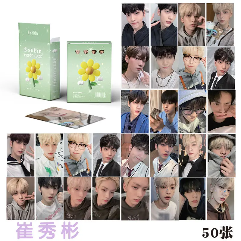 50 шт./коробка мини-альбом для карт