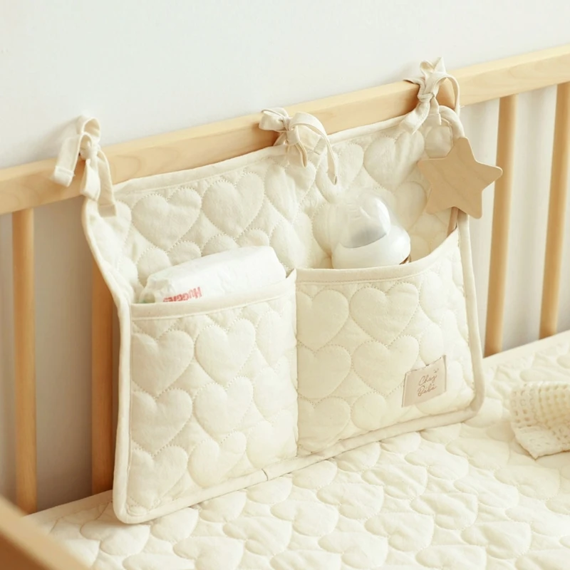

Bedside Organizer Bag Portable Nappy Bag Feeding Bottle Diaper Storage Bag Multiple-Use Dinning Chair Hanging Bag Drop shipping