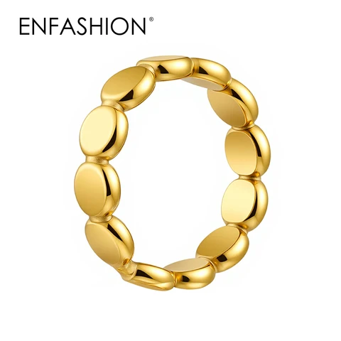 Женское кольцо ENFASHION из нержавеющей стали с золотым покрытием
