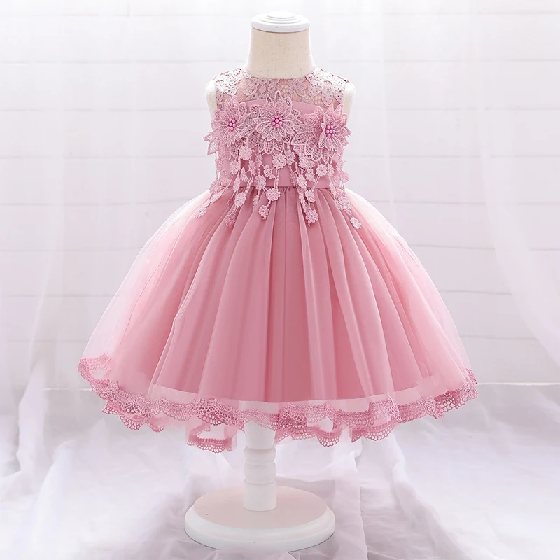 

Toddler Baby Girl Clothes 18 24 M Dress for Newborn 1st Birthday Girl Children's Princess Wedding Party Prom Dress Kids Clothes