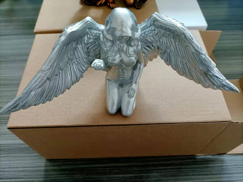 Художественный ангел Женский Декор для дома статуя религиозный гостиной