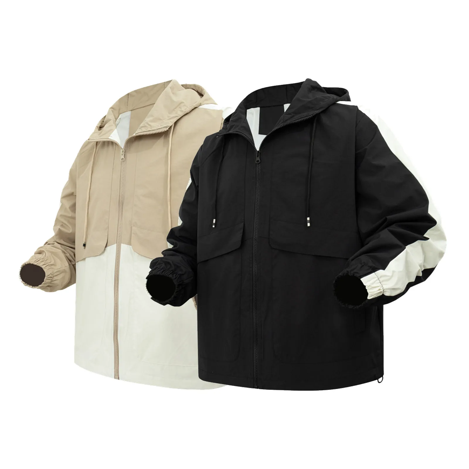 Мужская Зимняя Повседневная Свободная ветрозащитная спортивная куртка с