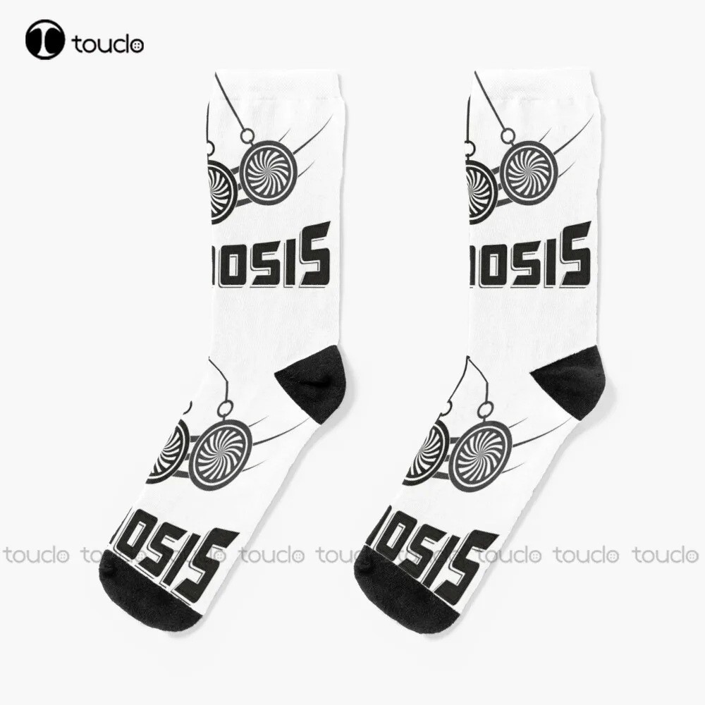 

Hypnosis Hypnotically Hypnotize Team Gift Idea Socks Graphic Socks 360° Digital Print Comfortable Best Girls Sports Funny Gift