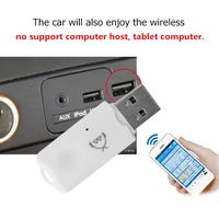 mini usb bluetooth compatible stereo music receiver wireless audio adapter dongle kit with microphone for speaker for phone car