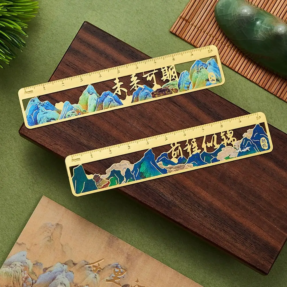 Металл металл полые закладки инструменты для рисования измерительный