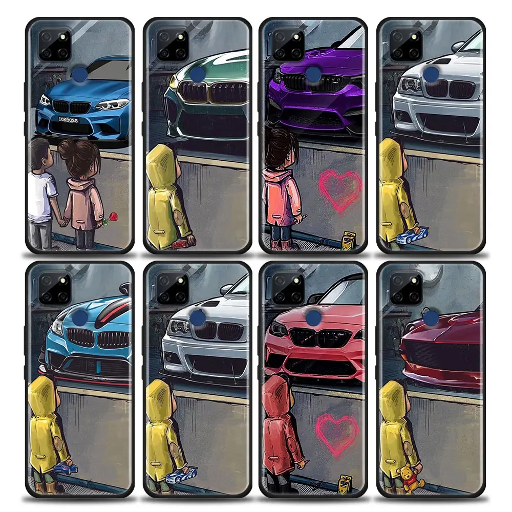 

Boy See Sports Car Jdm Drift Funda Case for Realme 5 6 7 7i 8 8i 9 C1 C2 C3 C21 C25 C15 C12 XT GT Master C35 Neo2 Pro Case Capa