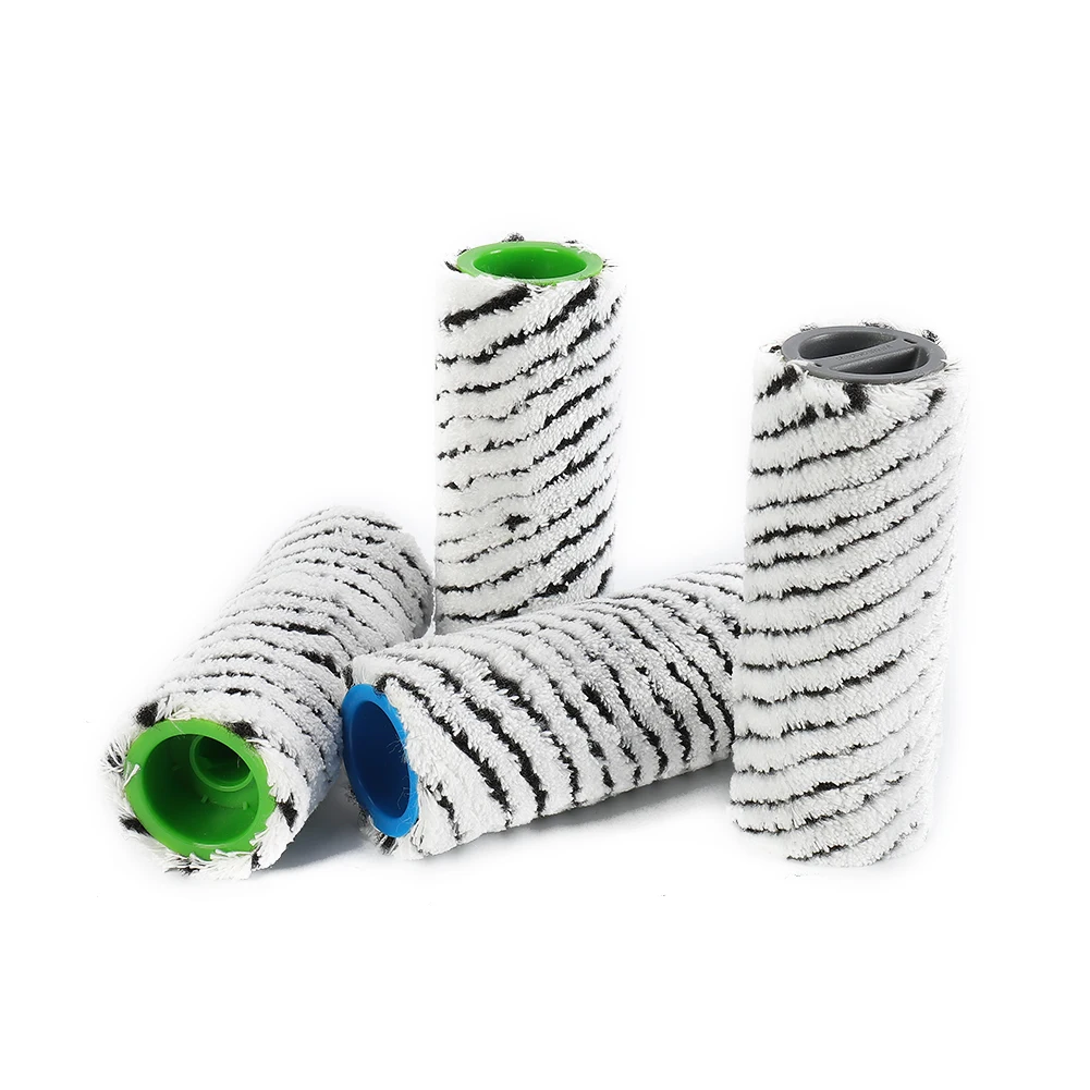 

4pcs 150*60MM Stone Rollers Gray For Hard Floor Cleaner For Karcher FC 7 Vacuum Cleaner Sweeper Replace Vacuum Rollers