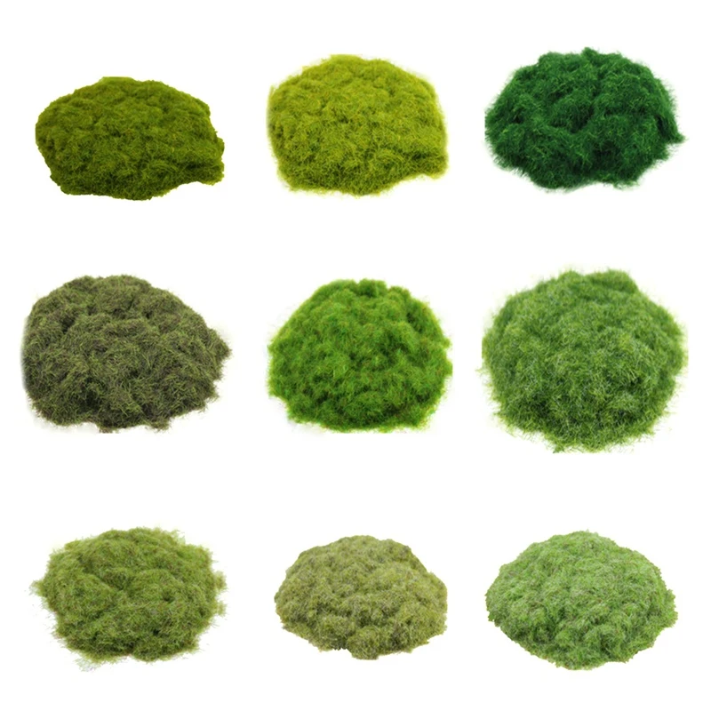 

10 Models Of Grass Powder 3Mm Sand Table Building Landscape Simulation Turf Lawn Diy Handmade Materials