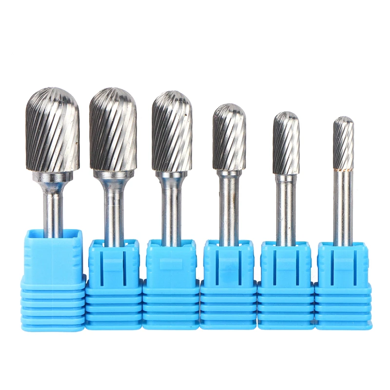

C Type Head Tungsten Carbide Rotary File Tool Point Burr Die Grinder Abrasive Tools Drill Milling Carving Bit for Metal Wood