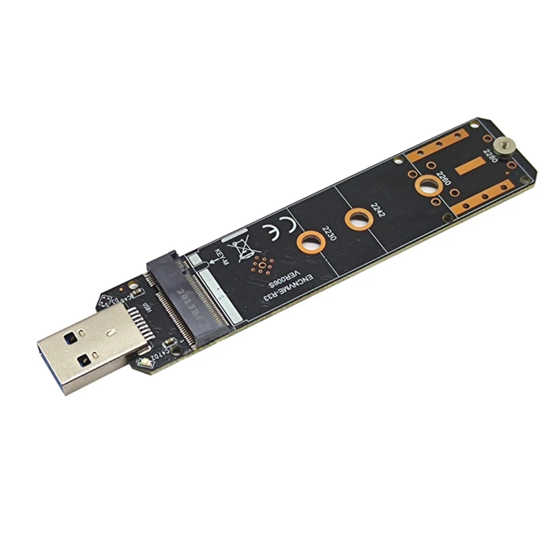 

2X USB3.2 GEN2 10 Гбит/с до NVME протокол M.2 коробка жесткого диска к порту Realtek RTL9210 открытие карты