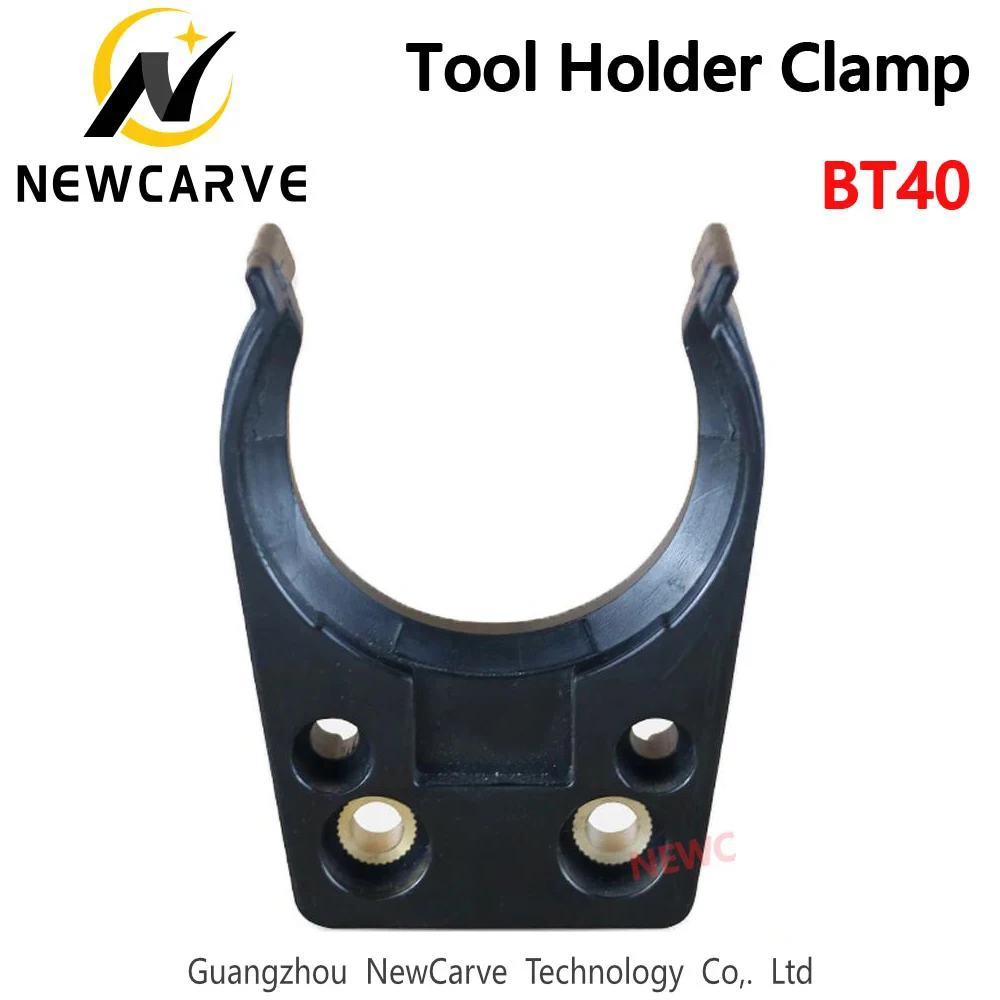 

BT40 Tool Holder Clamp Black Tool Holder Claw Forks ABS Flame Proof Rubber For CNC Router NEWCARVE