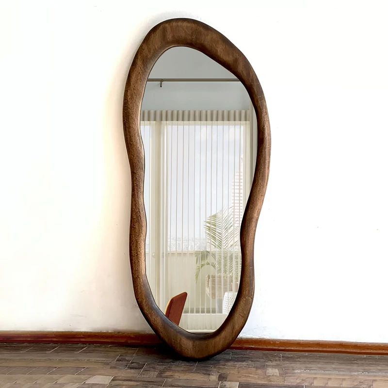 

Bedroom Aesthetic Room Decor Mirror Accessories Bathroom Full Body Mirror Living Room Art Sticker Spiegel Decoration Home TY9XP