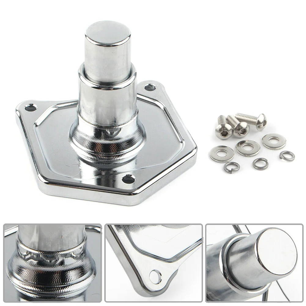 

1 шт. соленоидная крышка пусковое устройство для большой двойной 1991-2017 заготовки Алюминий Хром 17762 использование с 1,2/1,4 K/Вт стартеры