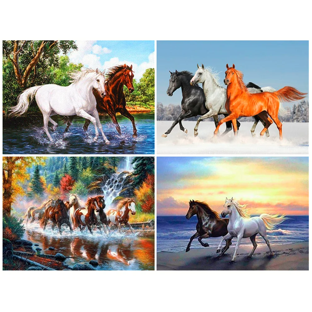 Набор для алмазной вышивки Лошадь |