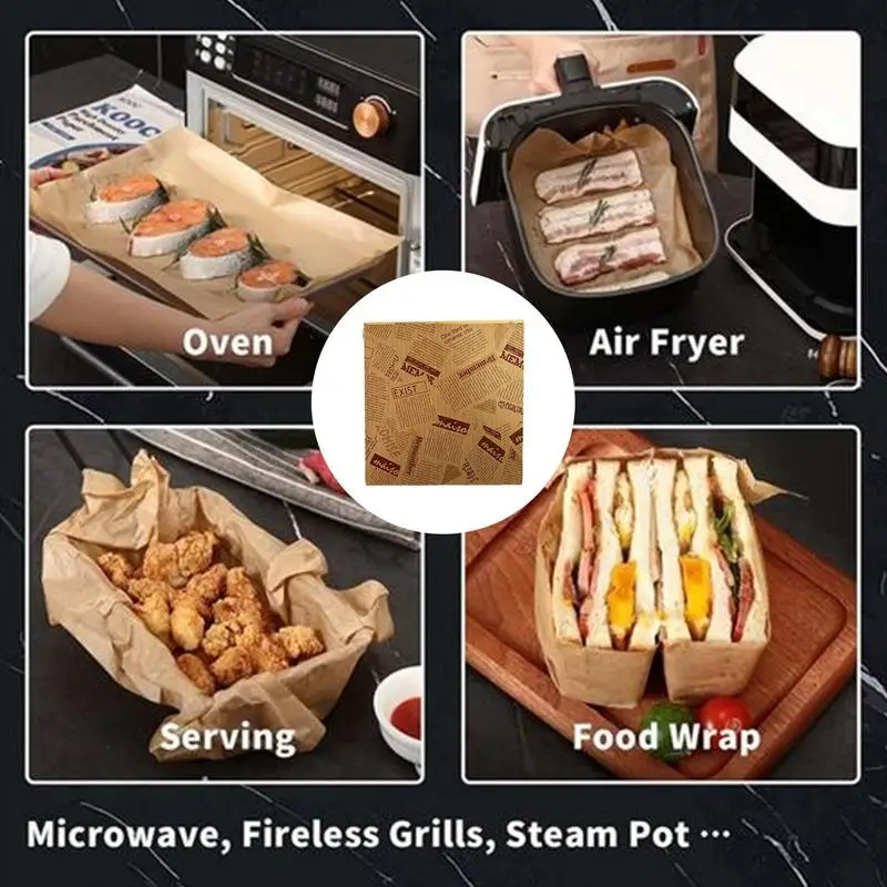 Смазочные бумажные листы безопасные для пищевых продуктов жиростойкие бумаги