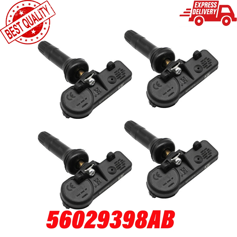 

56029398AB For Dodge Chrysler Jeep RAM 56029398AB 4xNEW Original packaging For Mopar Tire Pressure Sensor TPMS