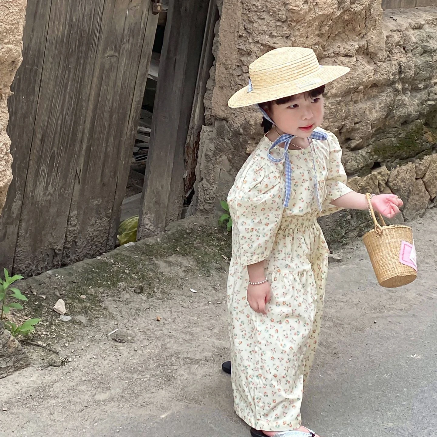 

2023 Summer Autumn Baby Girls Clothes Sets Long Sleeve Floral Shirts Pants 2PCS Children's Clothing Suits Kids Outfits